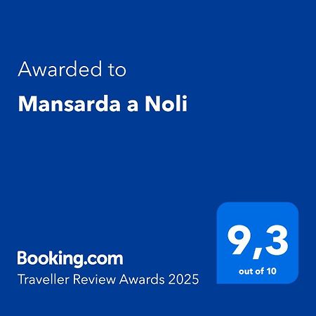 Mansarda A Noli别墅 外观 照片