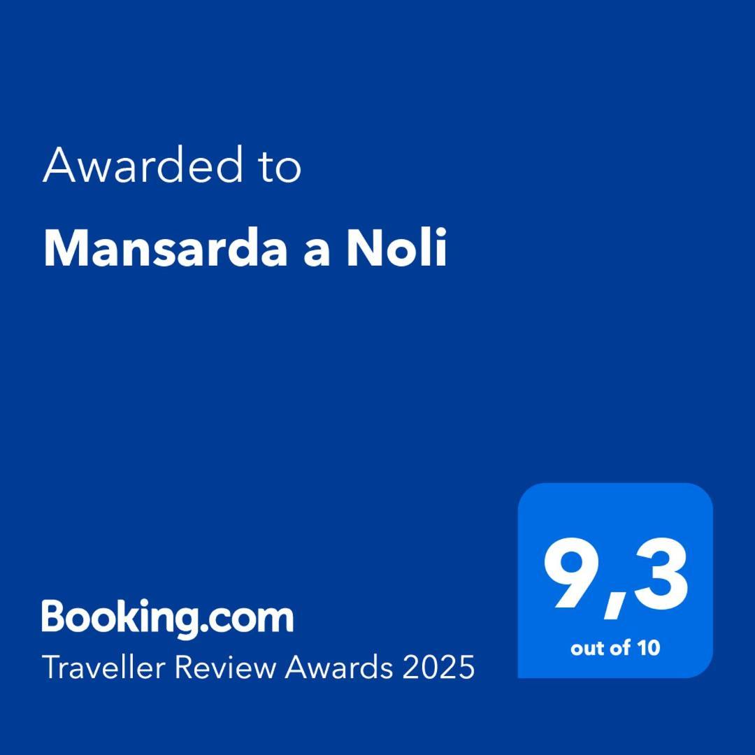 Mansarda A Noli别墅 外观 照片